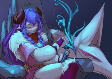 Kindred (League of Legends) video game League Of Legends HD Desktop Wallpaper | Background Image