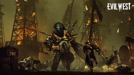 video game Evil West HD Desktop Wallpaper | Background Image
