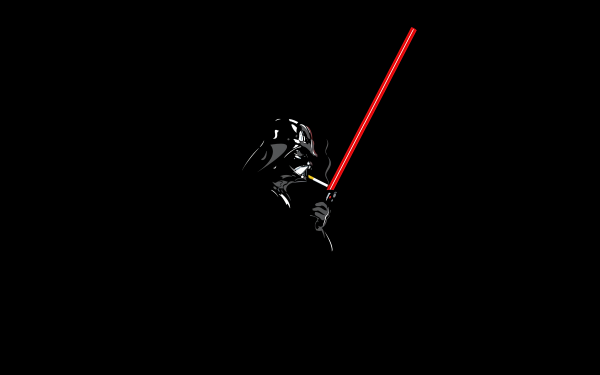 Movie Star Wars Darth Vader Laser Minimalist HD Wallpaper | Background Image