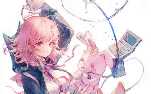 Nanami Chiaki video game Danganronpa 2: Goodbye Despair HD Desktop Wallpaper | Background Image