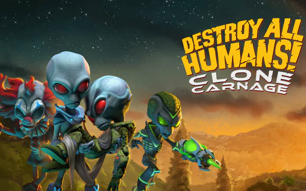 video game Destroy All Humans! Clone Carnage HD Desktop Wallpaper | Background Image