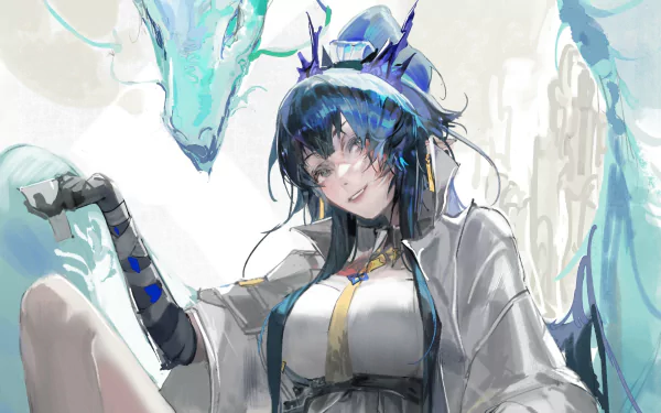 Ling (Arknights) video game Arknights HD Desktop Wallpaper | Background Image