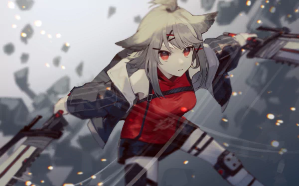 Cutter (Arknights) video game Arknights HD Desktop Wallpaper | Background Image