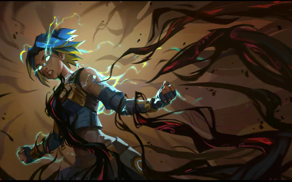 HD PC desktop wallpaper featuring Neon from Valorant, showcasing dynamic lighting and energy effects in a vibrant video game-inspired design.