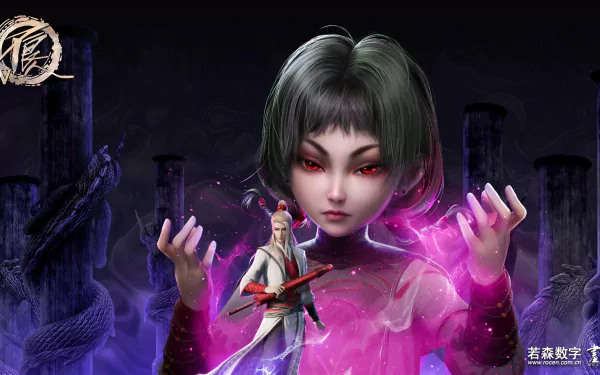 Drawing Jianghu: The Degenerate Anime HD Desktop Wallpaper | Background Image