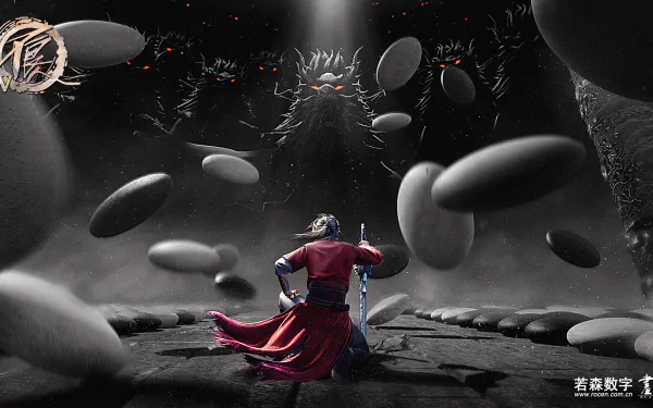 Drawing Jianghu: The Degenerate Anime HD Desktop Wallpaper | Background Image