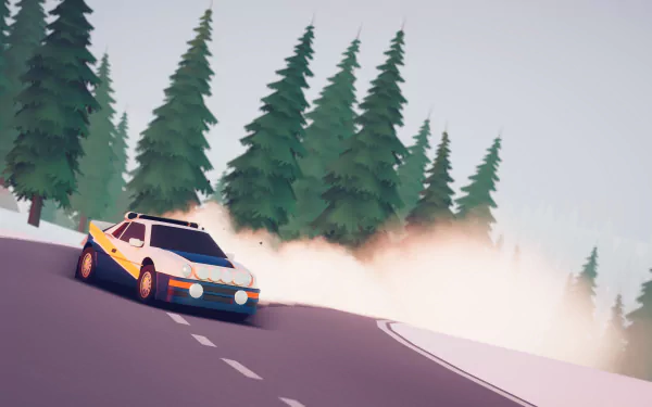 video game Art of Rally HD Desktop Wallpaper | Background Image