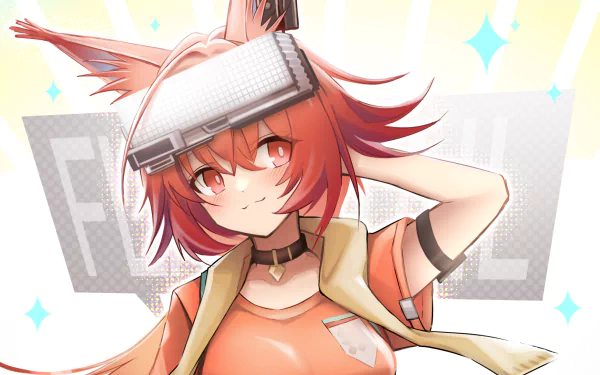 Flametail (Arknights) video game Arknights HD Desktop Wallpaper | Background Image