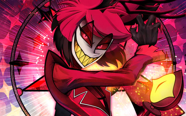 Alastor (Hazbin Hotel) TV Show Hazbin Hotel HD Desktop Wallpaper | Background Image