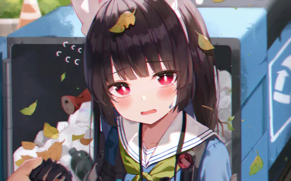 Kasumizawa Miyu video game Blue Archive HD Desktop Wallpaper | Background Image