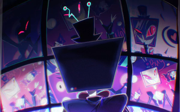 Vox (Hazbin Hotel) TV Show Hazbin Hotel HD Desktop Wallpaper | Background Image