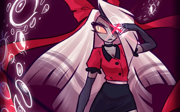 Vaggie (Hazbin Hotel) TV Show Hazbin Hotel HD Desktop Wallpaper | Background Image