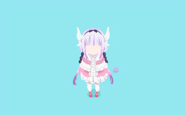 Kanna Kamui Anime Miss Kobayashi's Dragon Maid HD Desktop Wallpaper | Background Image