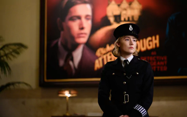 Saoirse Ronan movie See How They Run HD Desktop Wallpaper | Background Image