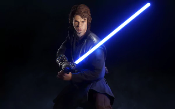 Anakin Skywalker video game Star Wars Battlefront II (2017) HD Desktop Wallpaper | Background Image