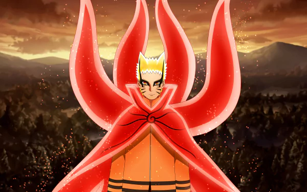 Naruto Uzumaki Baryon Mode (Naruto) Anime Boruto HD Desktop Wallpaper | Background Image