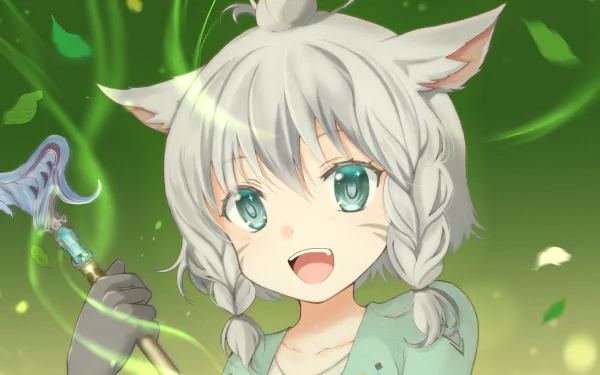 Miqo'te (Final Fantasy) video game Final Fantasy XIV HD Desktop Wallpaper | Background Image