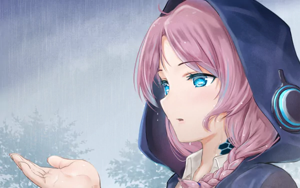 Blue Poison (Arknights) video game Arknights HD Desktop Wallpaper | Background Image