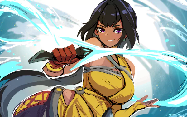 Nilah (League Of Legends) video game League Of Legends HD Desktop Wallpaper | Background Image