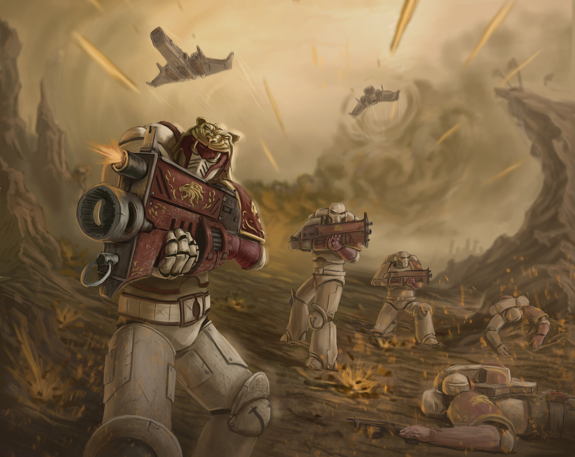 Warhammer 40K HD Wallpaper by Aleksandr Kademo