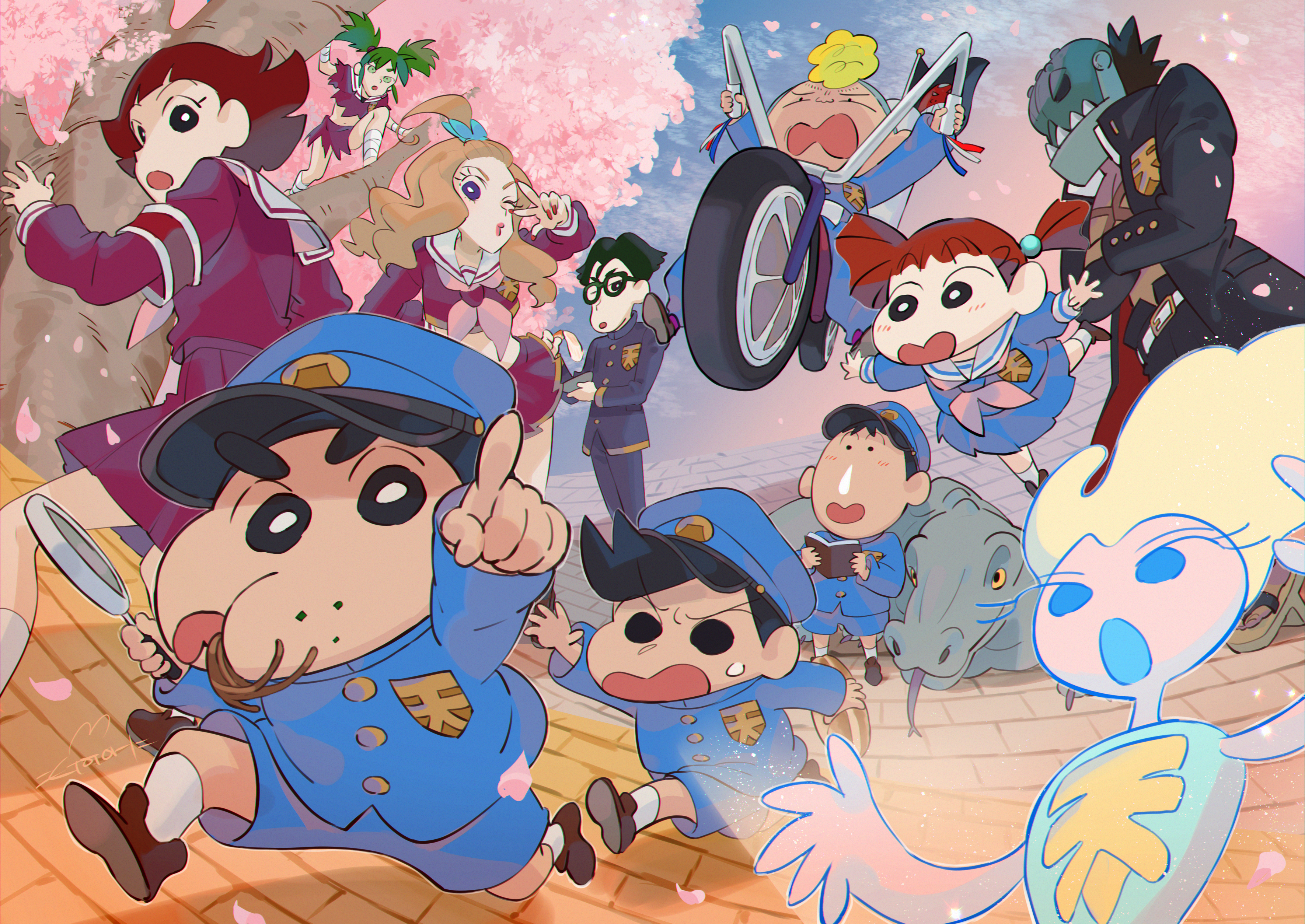 Anime Crayon Shin-chan HD Wallpaper by ごとー🌱