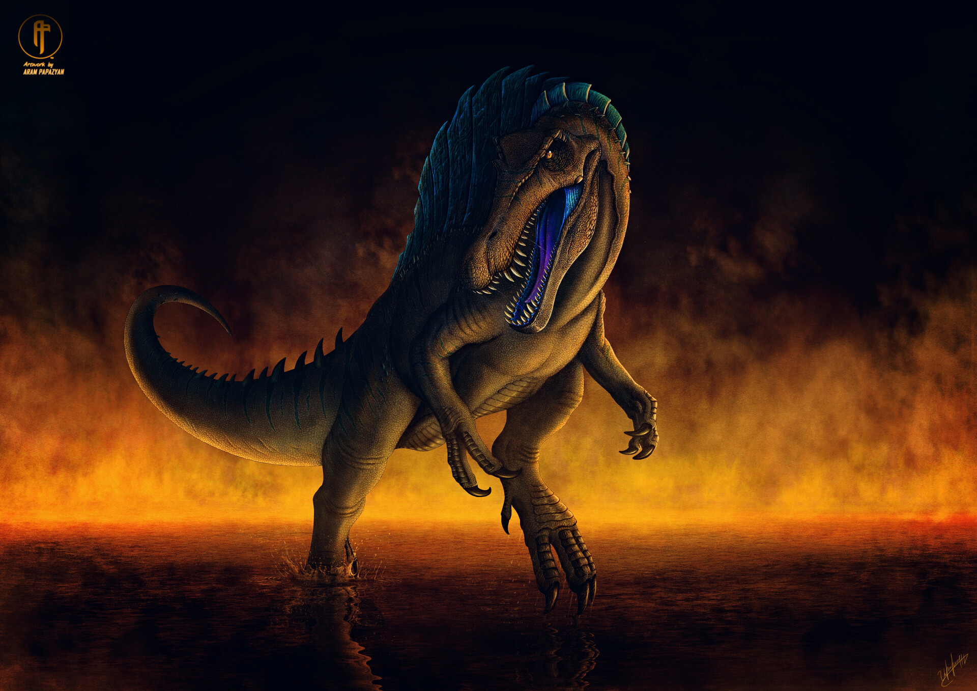 Spinosaurus by Aram Papazyan