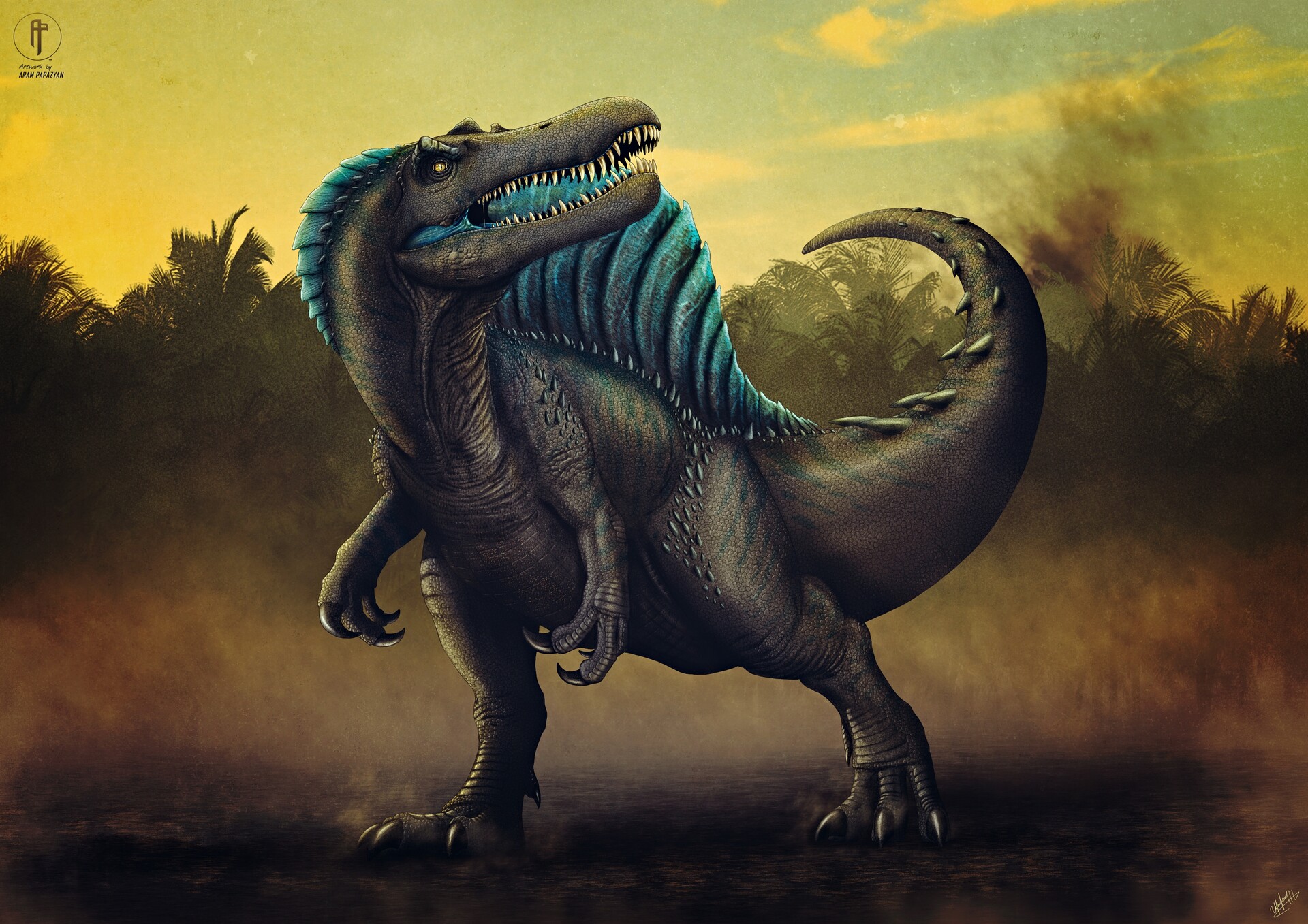 Dinosaur HD Wallpaper by Aram Papazyan