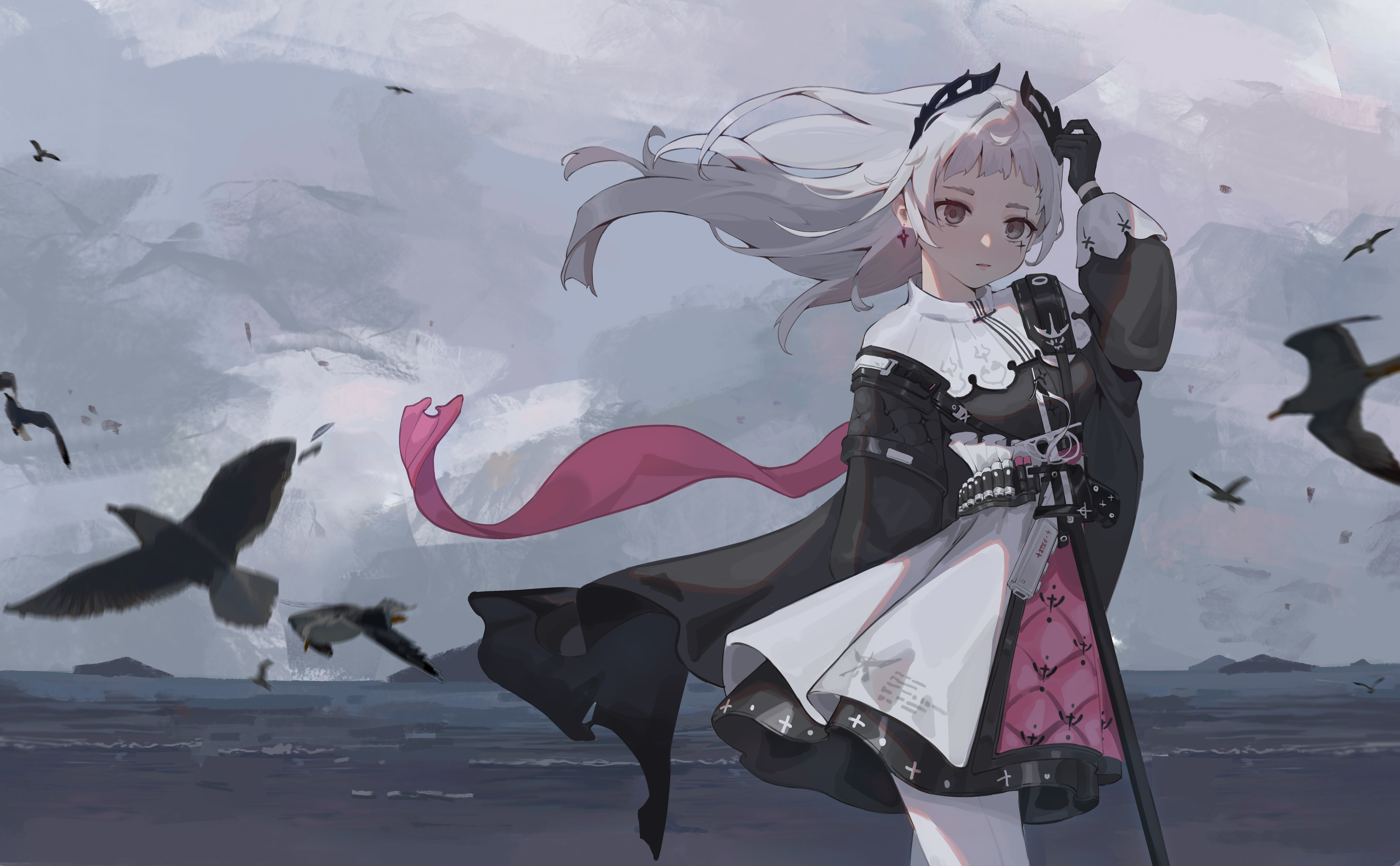 Кошкомыш. Irene arknights. Arknights Inquisitor. Nearl arknights. Arknights Ling Art