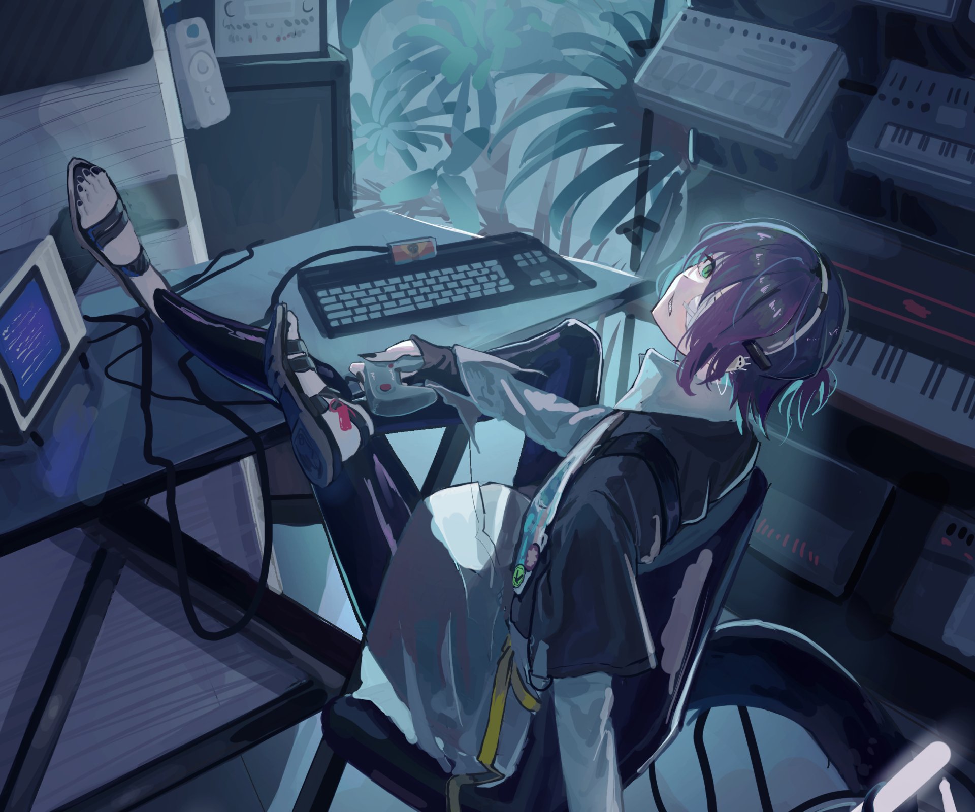 Download Asbestos (Arknights) Video Game Arknights HD Wallpaper