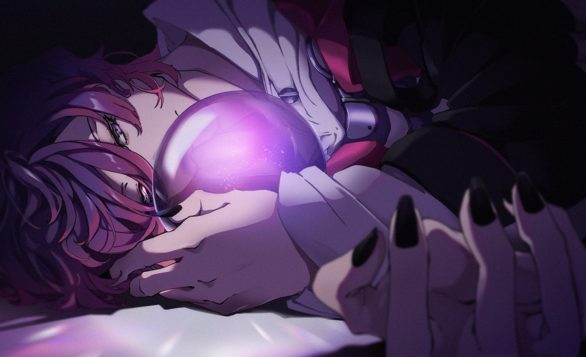 Download Noctyx Nijisanji Uki Violeta Anime Virtual Youtuber HD Wallpaper