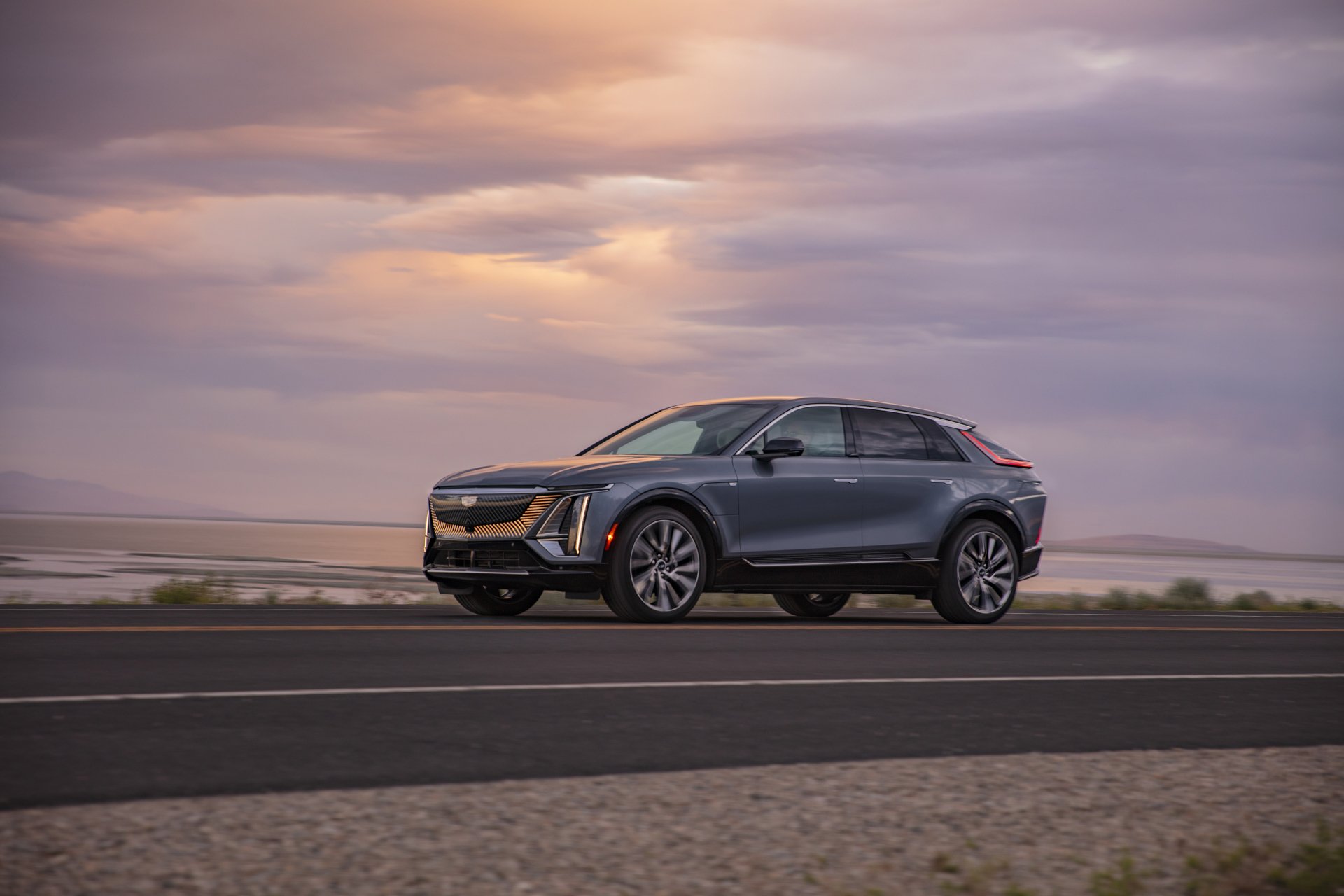 Download Vehicle Cadillac Lyriq 4k Ultra HD Wallpaper