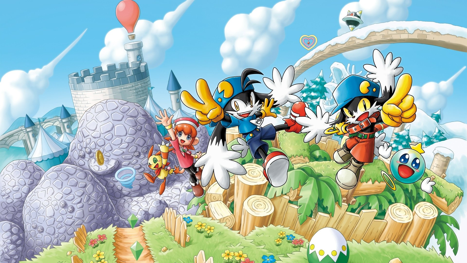 Download Video Game Klonoa: Phantasy Reverie Series 4k Ultra HD Wallpaper