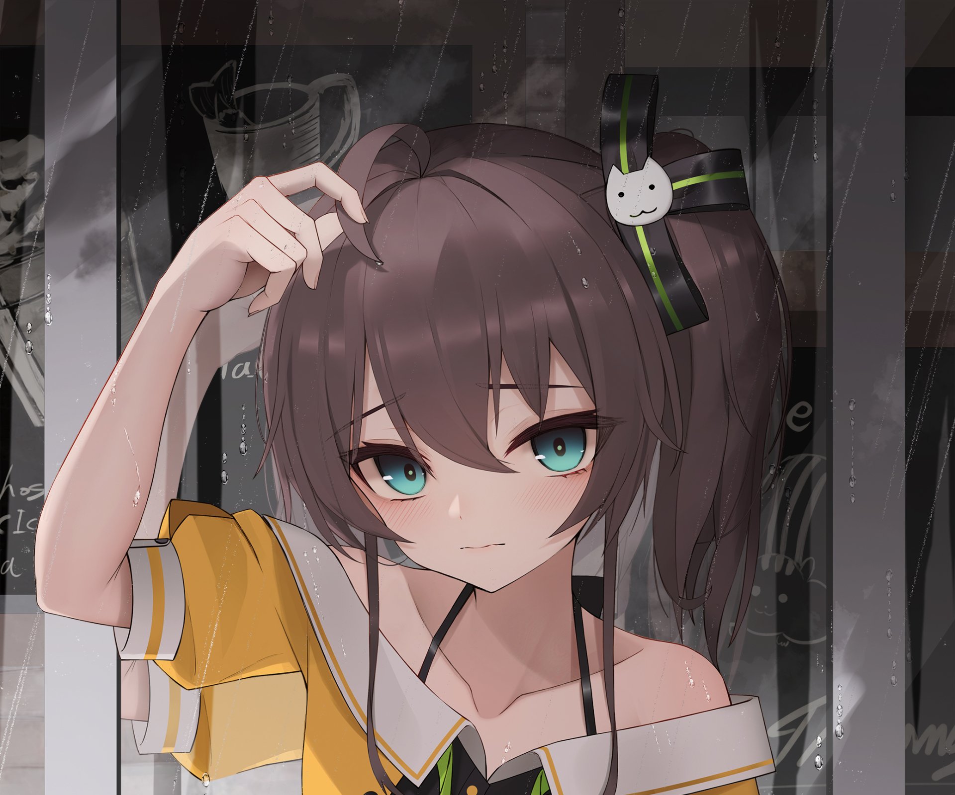 Download Hololive Natsuiro Matsuri Anime Virtual Youtuber HD Wallpaper