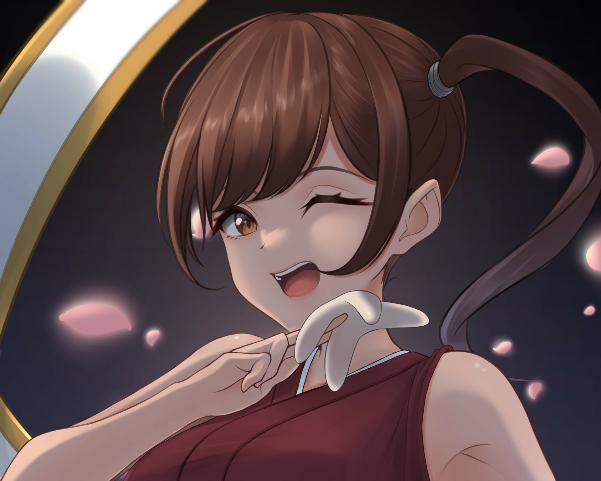 Download Chizuru Ichinose Anime Rent-A-Girlfriend HD Wallpaper by Kenn_artz