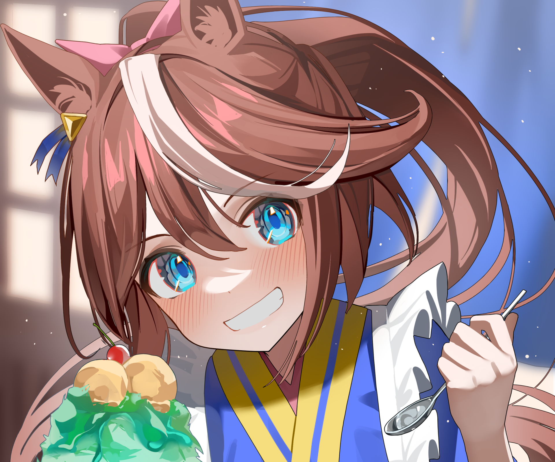 Download Tokai Teio Anime Uma Musume: Pretty Derby HD Wallpaper