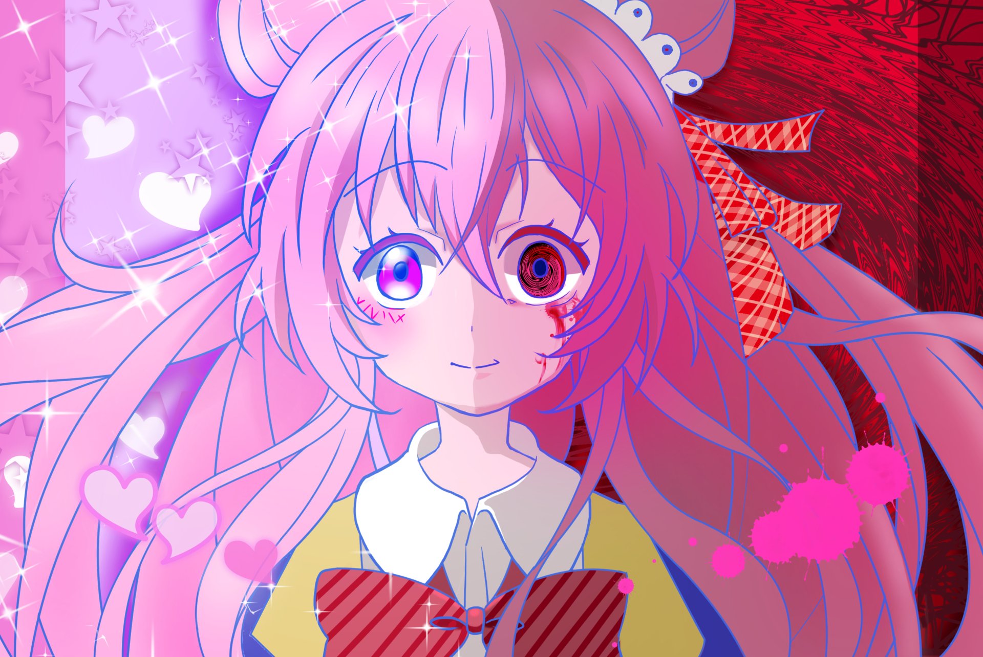 Download Satō Matsuzaka Anime Happy Sugar Life HD Wallpaper by むぅ