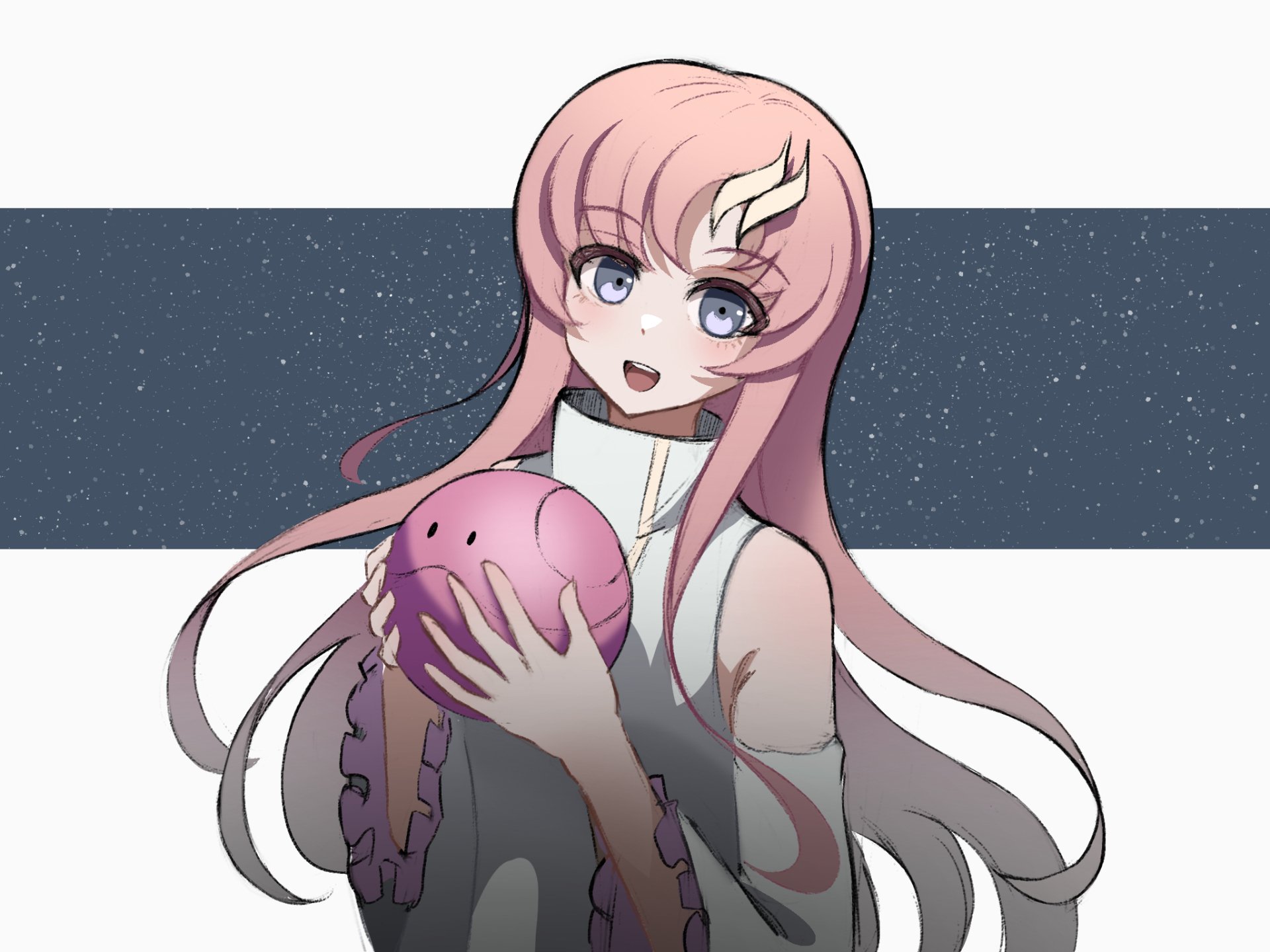 Download Lacus Clyne Anime Mobile Suit Gundam Seed HD Wallpaper