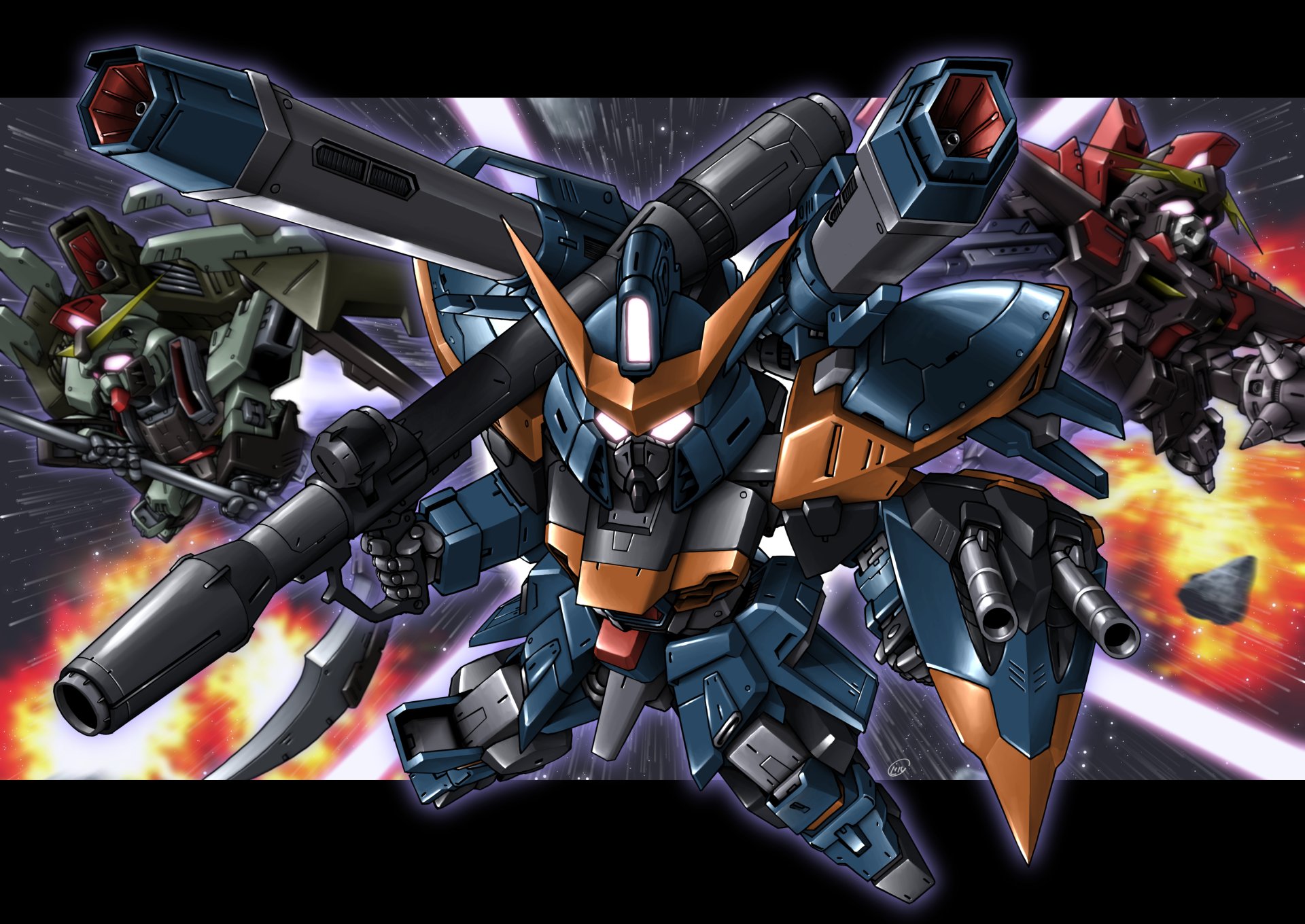 Download Anime Mobile Suit Gundam Seed HD Wallpaper