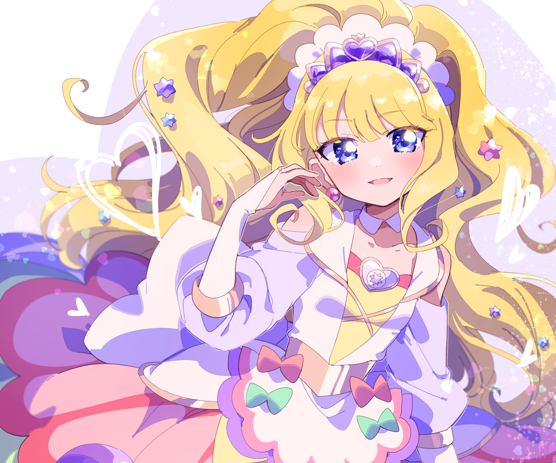 Download Kasai Amane Cure Finale Anime Delicious Party Precure HD Wallpaper