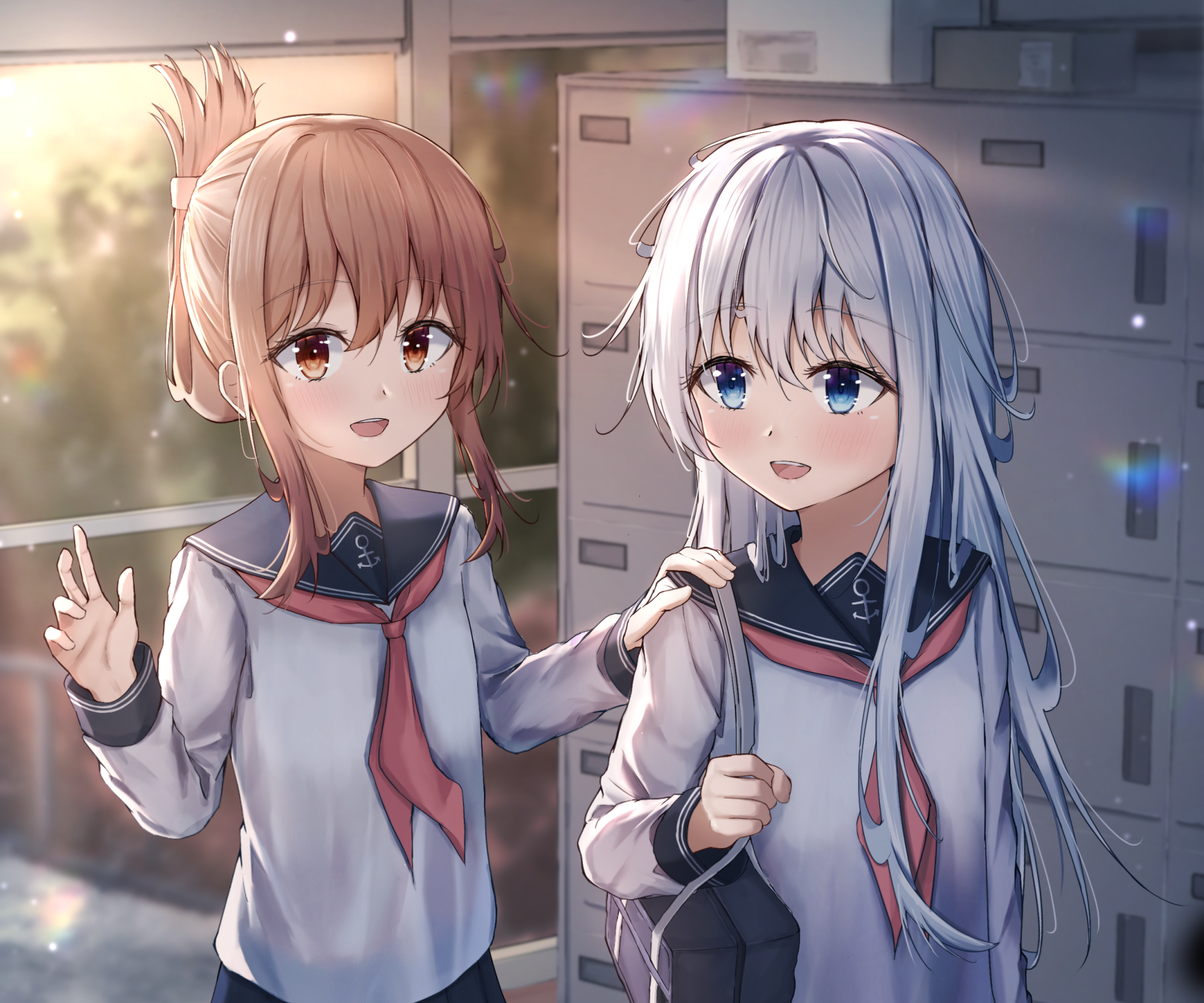 Download Hibiki (Kancolle) Inazuma (Kancolle) Anime Kantai Collection HD Wallpaper