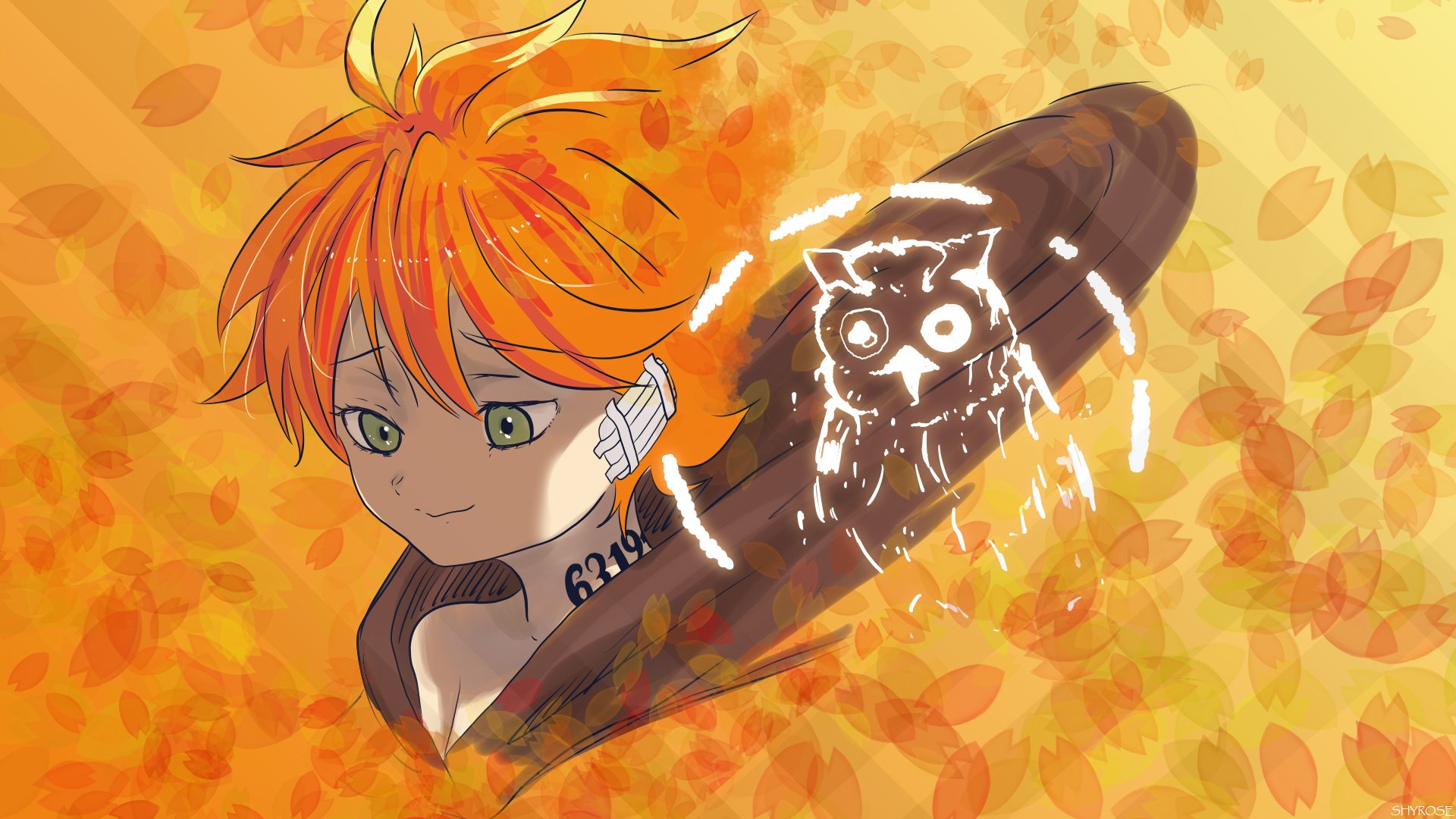 Download Emma (The Promised Neverland) Anime The Promised Neverland HD Wallpaper by Shyrose