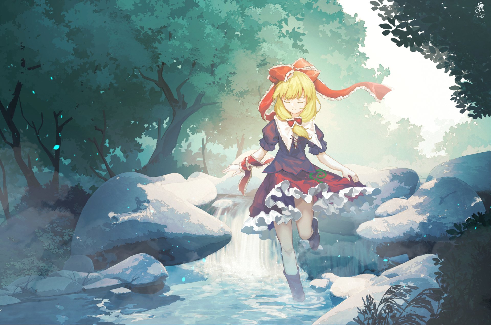 Download Hina Kagiyama Anime Touhou HD Wallpaper