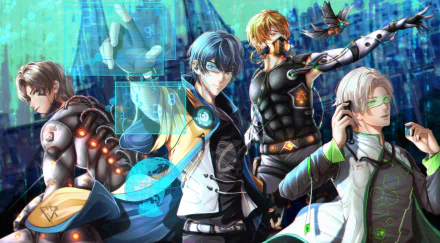 Luke Pearce (Tears of Themis) Artem Wing Marius von Hagen Vyn Richter (Tears of Themis) video game Tears of Themis HD Desktop Wallpaper | Background Image