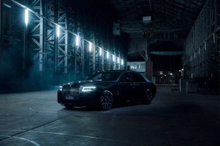 vehicle Rolls-Royce Black Badge Ghost HD Desktop Wallpaper | Background Image