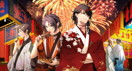 Luxiem Vox Akuma Mysta Rias Anime Virtual Youtuber HD Desktop Wallpaper | Background Image