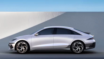 vehicle Hyundai IONIQ 6 HD Desktop Wallpaper | Background Image