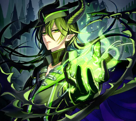 Malleus Draconia video game Twisted Wonderland HD Desktop Wallpaper | Background Image