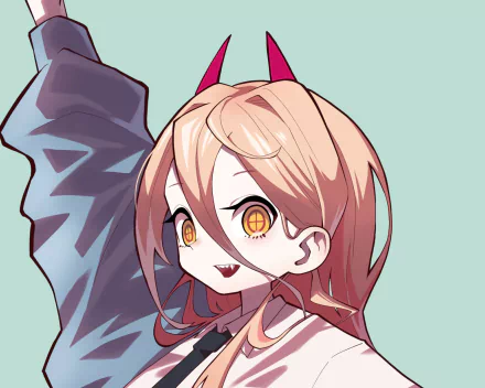 Power (Chainsaw Man) Anime Chainsaw Man HD Desktop Wallpaper | Background Image