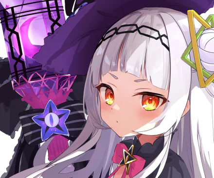 hololive Murasaki Shion Anime Virtual Youtuber HD Desktop Wallpaper | Background Image