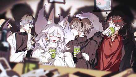 Luxiem Anime Virtual Youtuber HD Desktop Wallpaper | Background Image